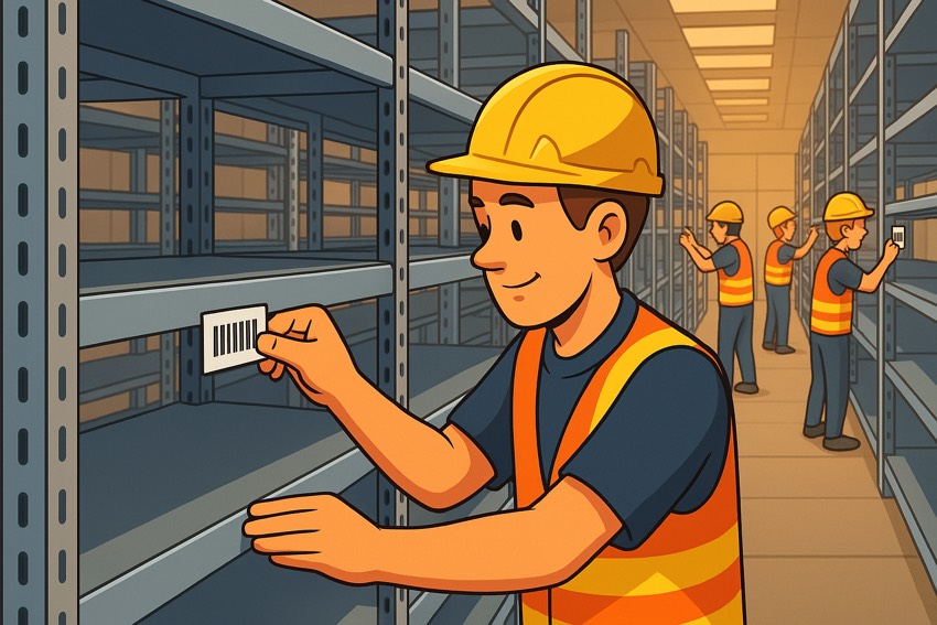 Preparing storage areas